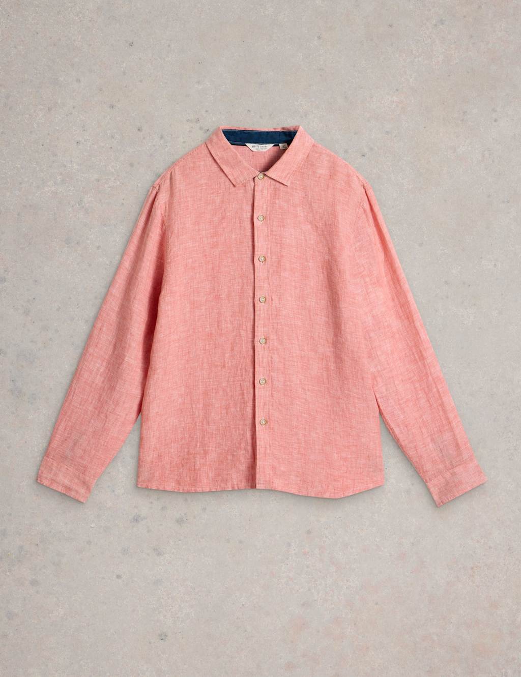 Regular Fit Pure Linen Shirt 2 of 6