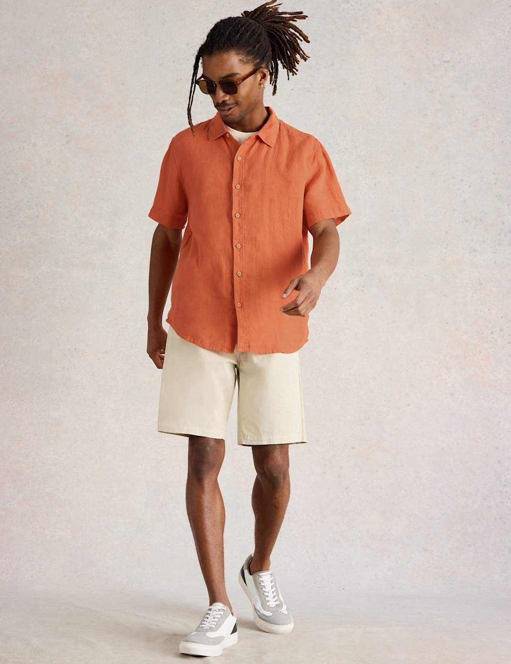 Regular Fit Pure Linen Shirt 3 of 6