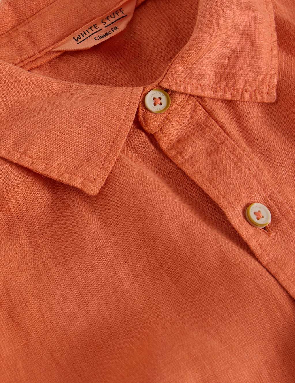 Regular Fit Pure Linen Shirt 6 of 6