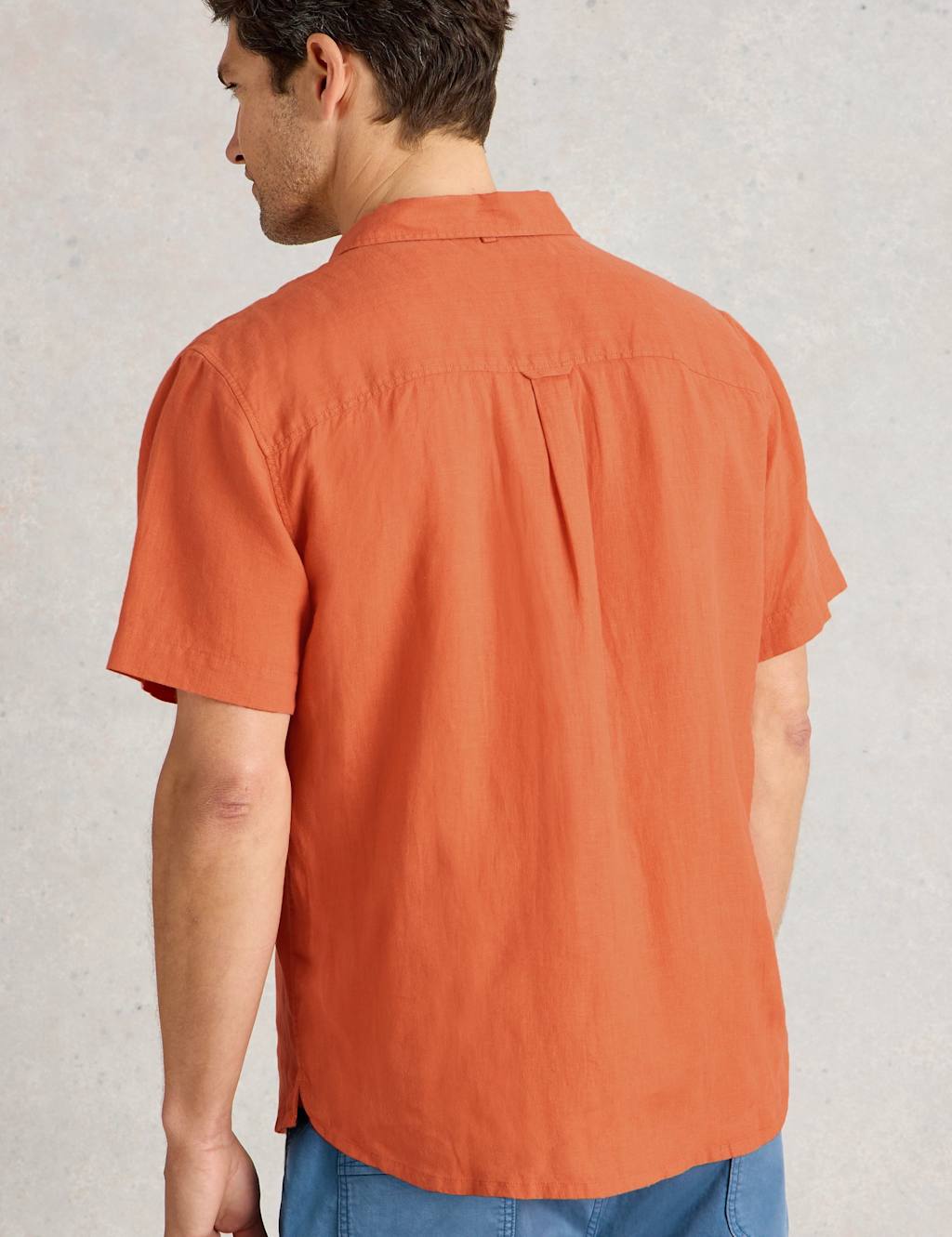 Regular Fit Pure Linen Shirt 3 of 6