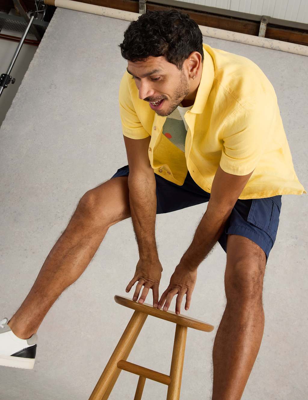 Regular Fit Pure Linen Shirt 5 of 6