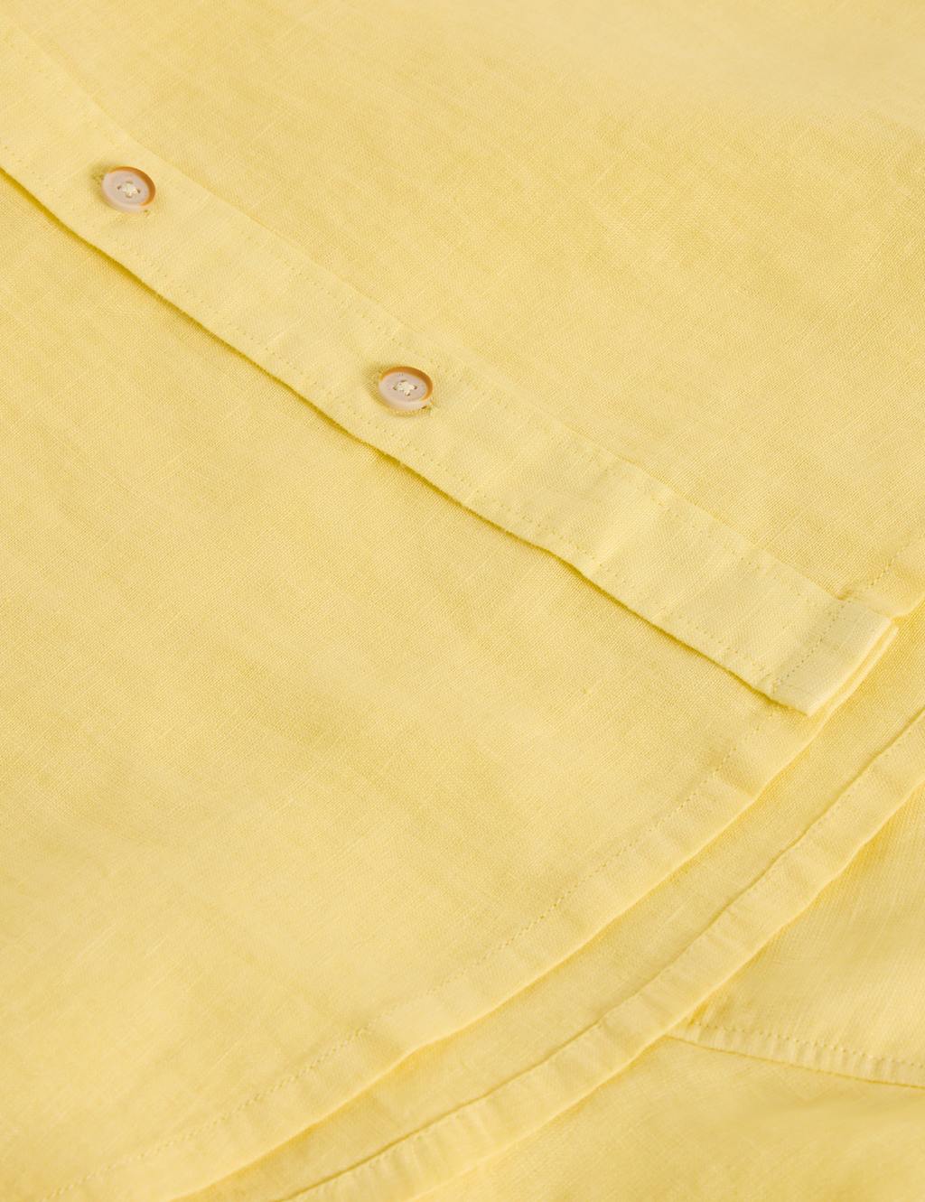 Regular Fit Pure Linen Shirt 6 of 6