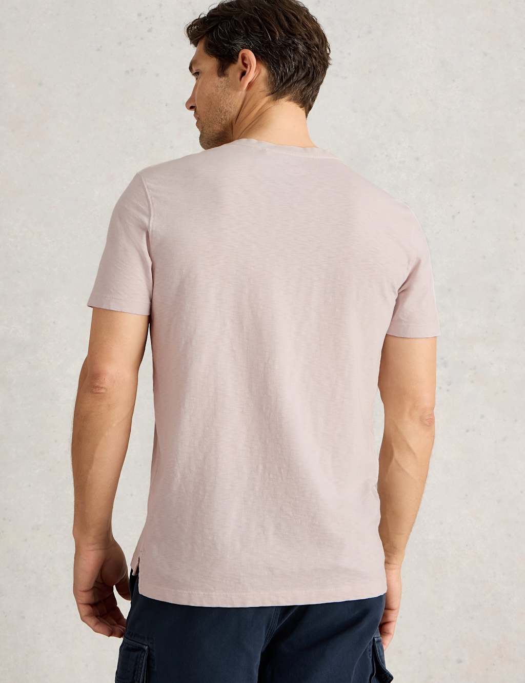 Pure Cotton Crew Neck T-Shirt 4 of 7