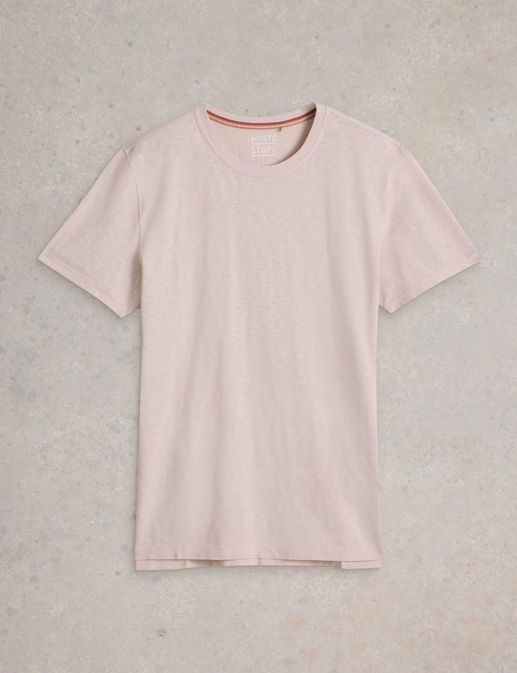 Pure Cotton Crew Neck T-Shirt 2 of 7
