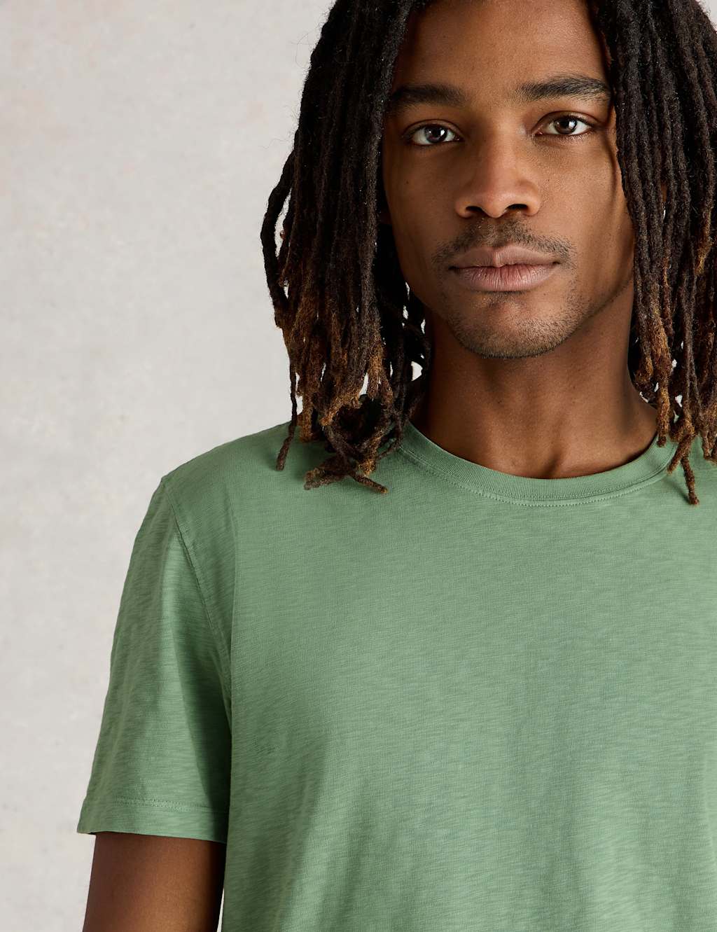 Pure Cotton Crew Neck T-Shirt 5 of 6