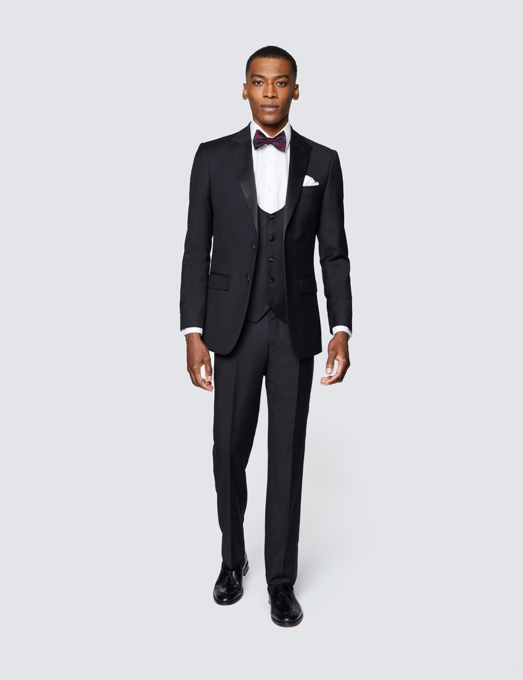 Slim Fit Pure Wool Tuxedo Jacket 2 of 7