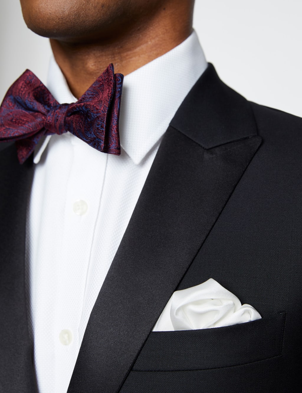 Slim Fit Pure Wool Tuxedo Jacket 4 of 7