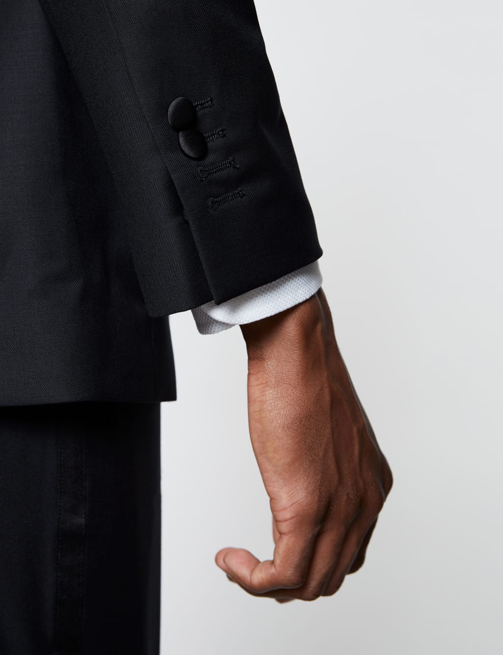 Slim Fit Pure Wool Tuxedo Jacket 6 of 7