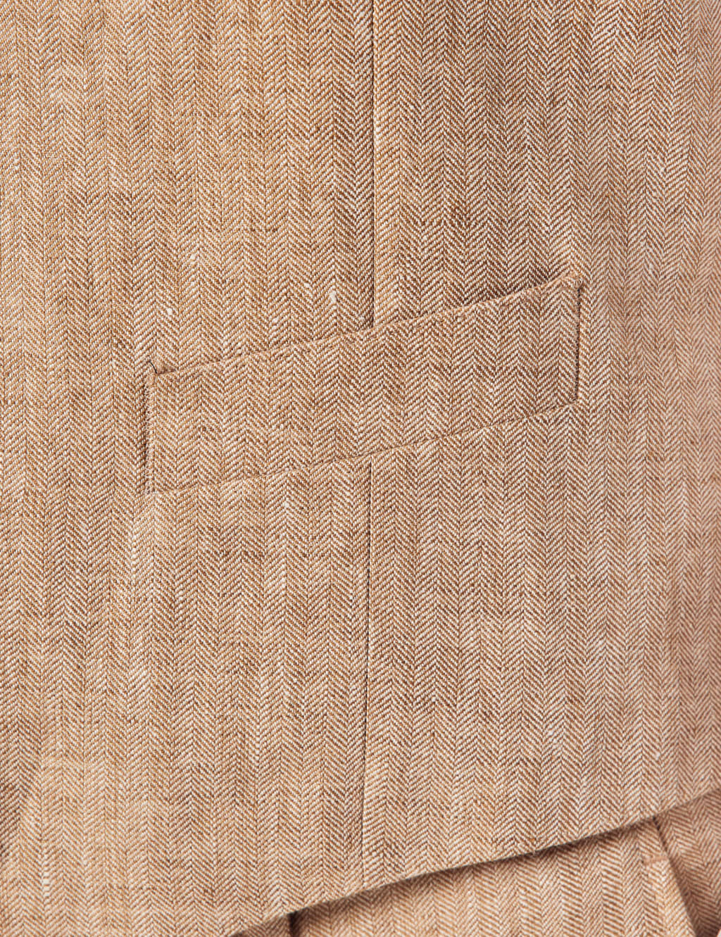 Tailored Fit Pure Linen Waistcoat 3 of 6