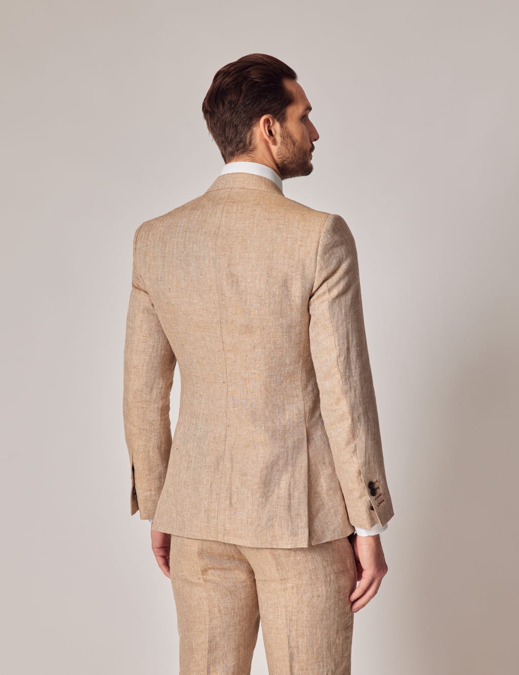 Tailored Fit Pure Linen Suit Jacket 5 of 8