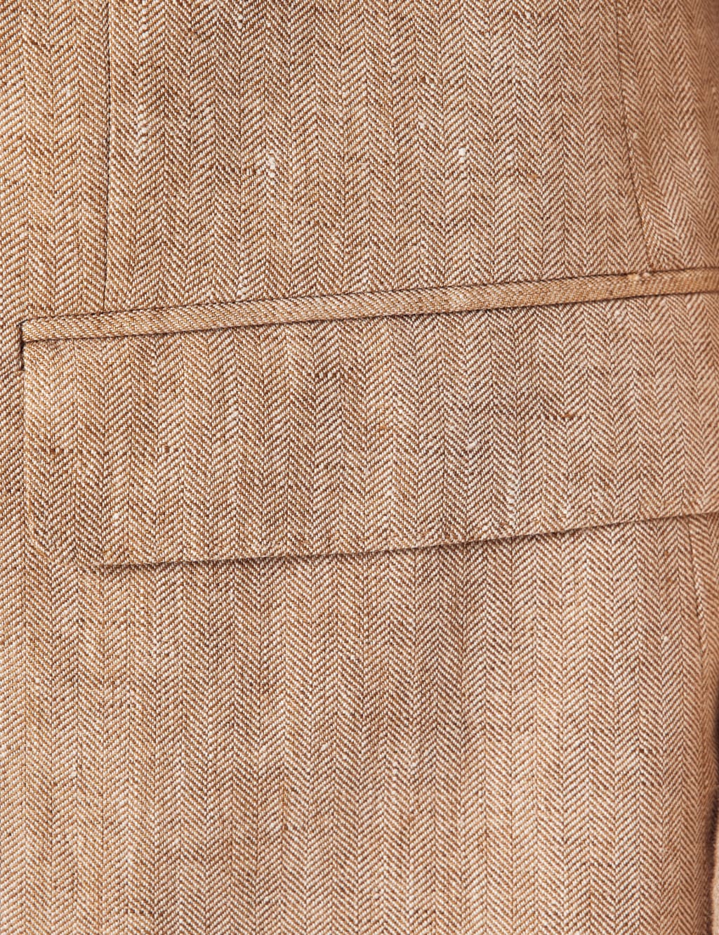 Tailored Fit Pure Linen Suit Jacket 6 of 8