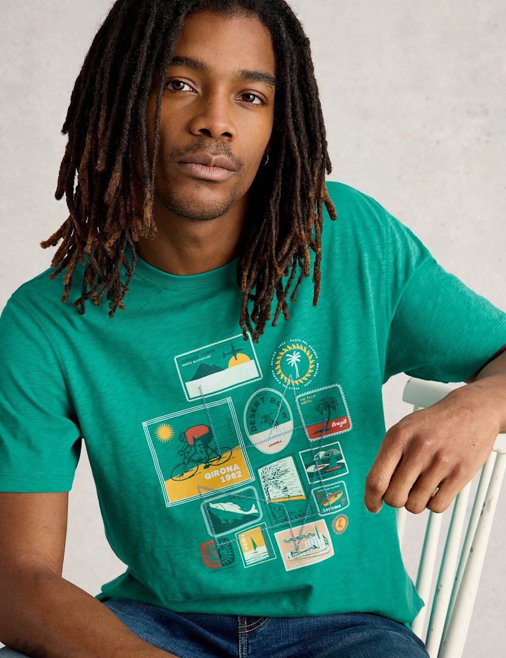 Pure Cotton Graphic T-Shirt 5 of 6