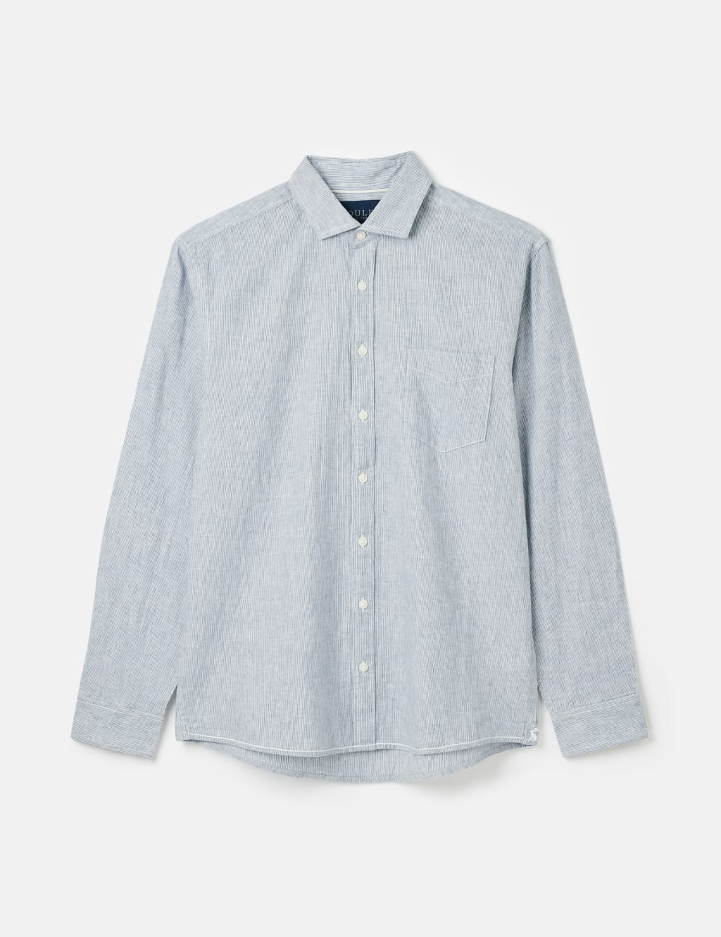 Cotton Linen Blend Striped Shirt 2 of 5
