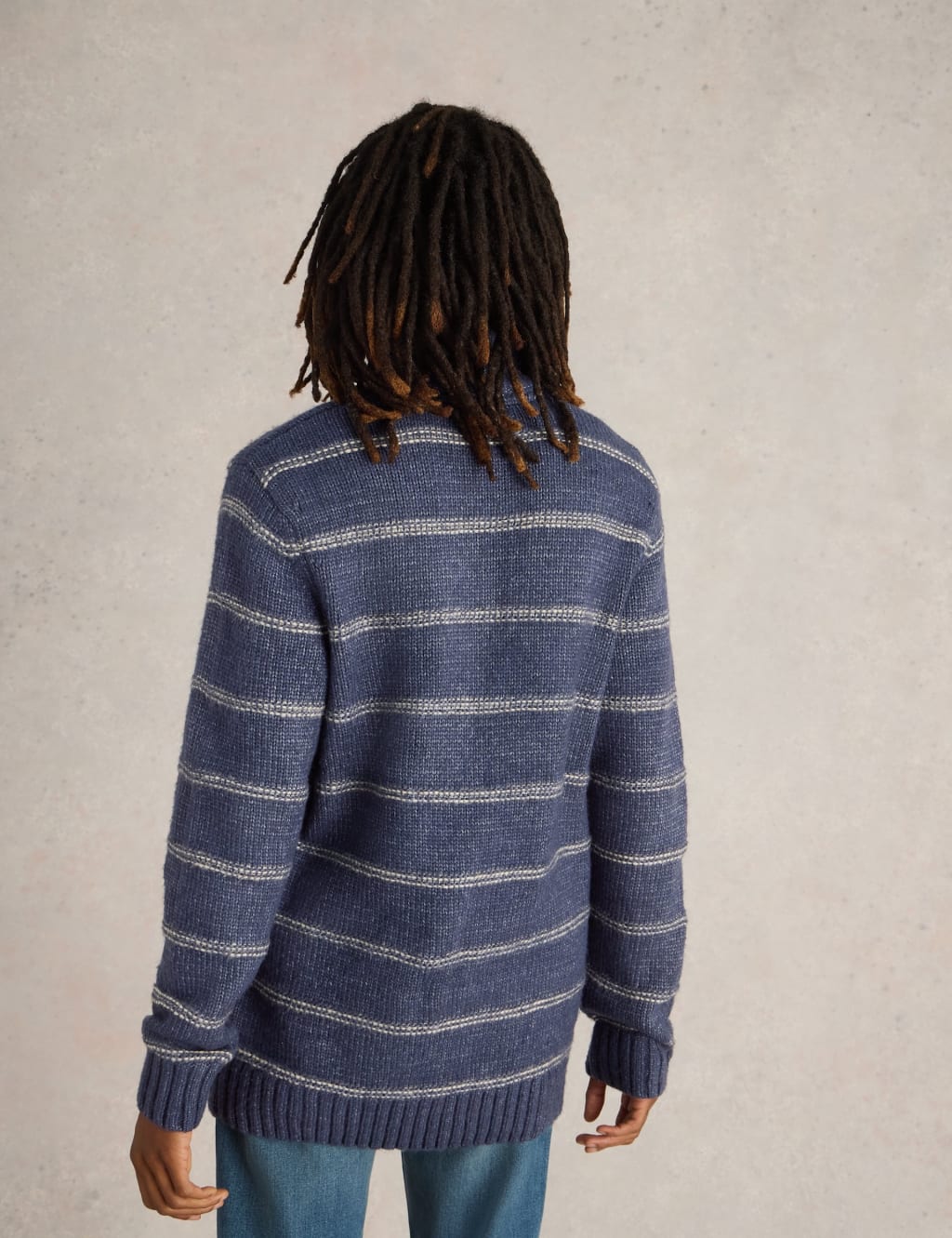 Striped Funnel Neck Jumper 4 of 6