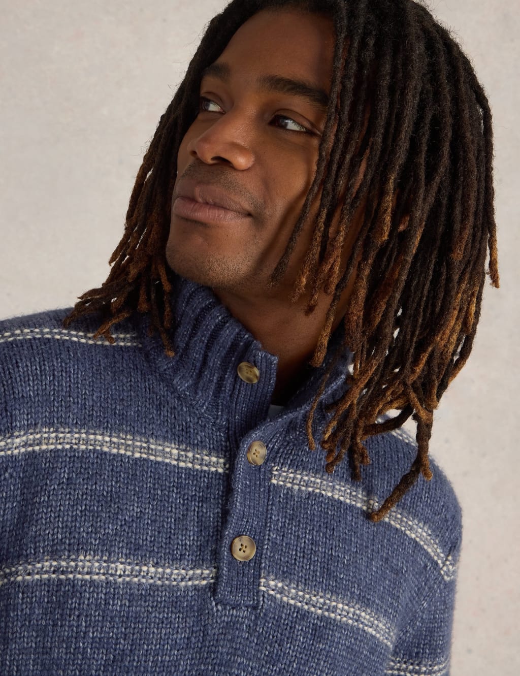 Striped Funnel Neck Jumper 5 of 6