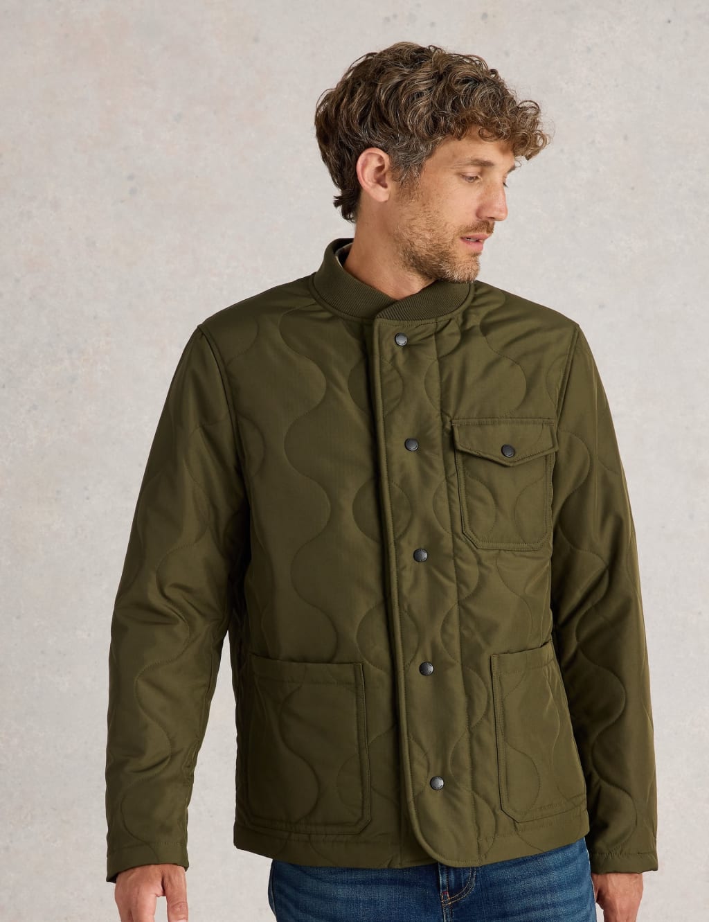 M&s mens quilted jacket top