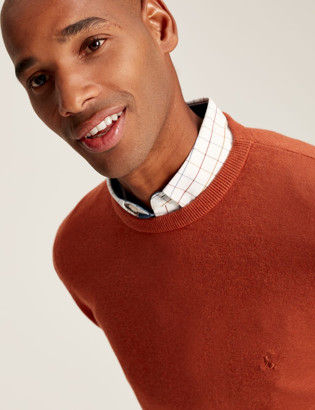 Pure Cotton Crew Neck Jumper 5 of 7