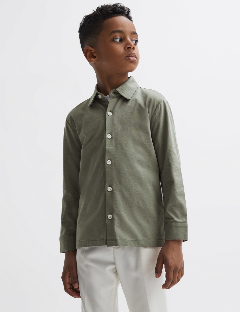 Pure Cotton Shirt (4-12 Yrs) 1 of 6