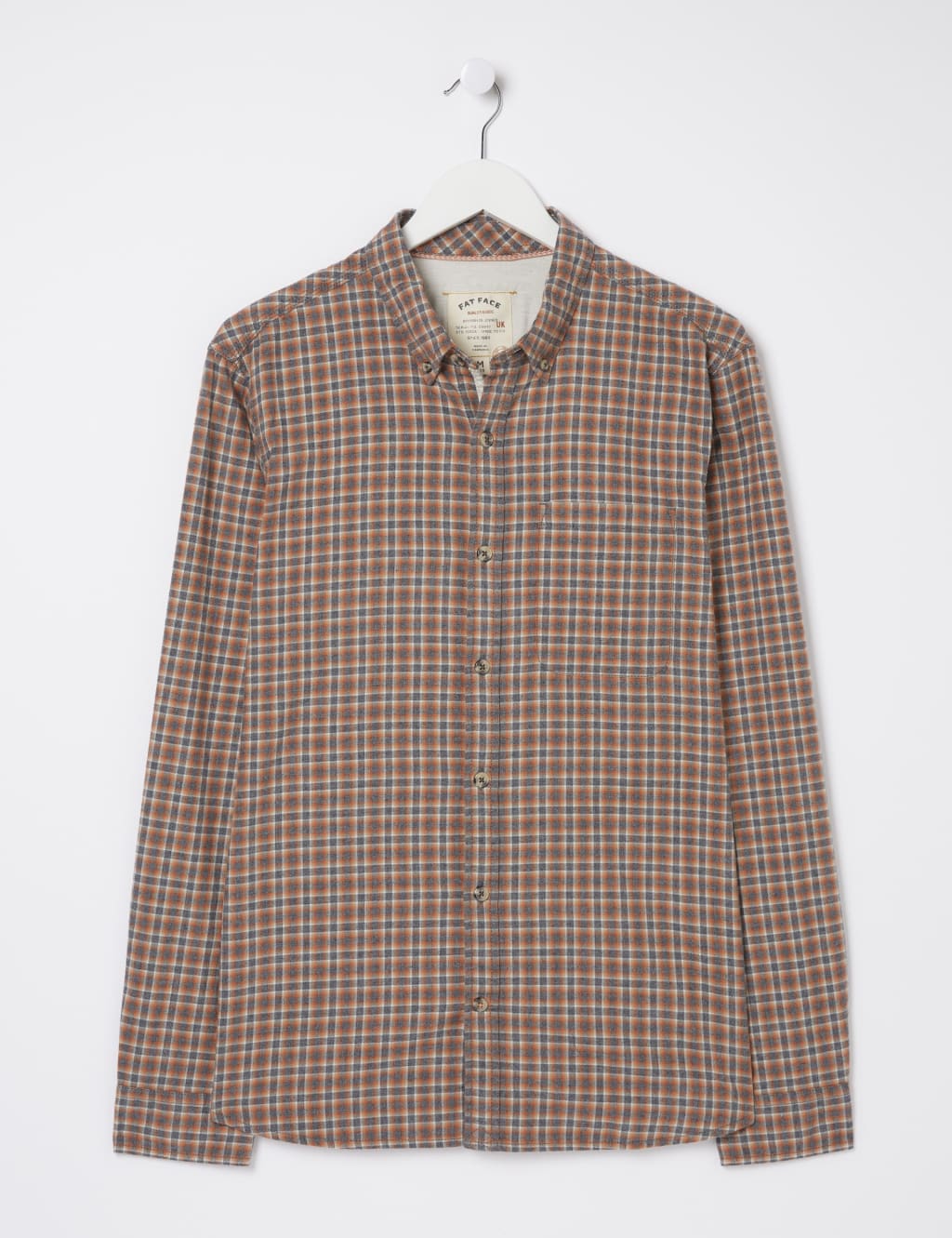 Pure Cotton Gingham Check Shirt 2 of 5