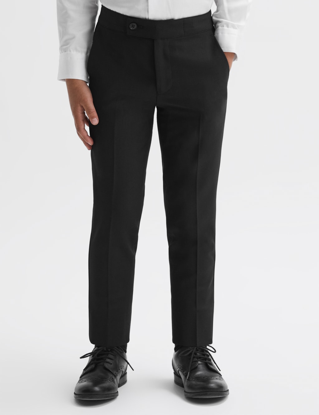 Slim Wool Blend Suit Trousers (3-14 Yrs) 3 of 5