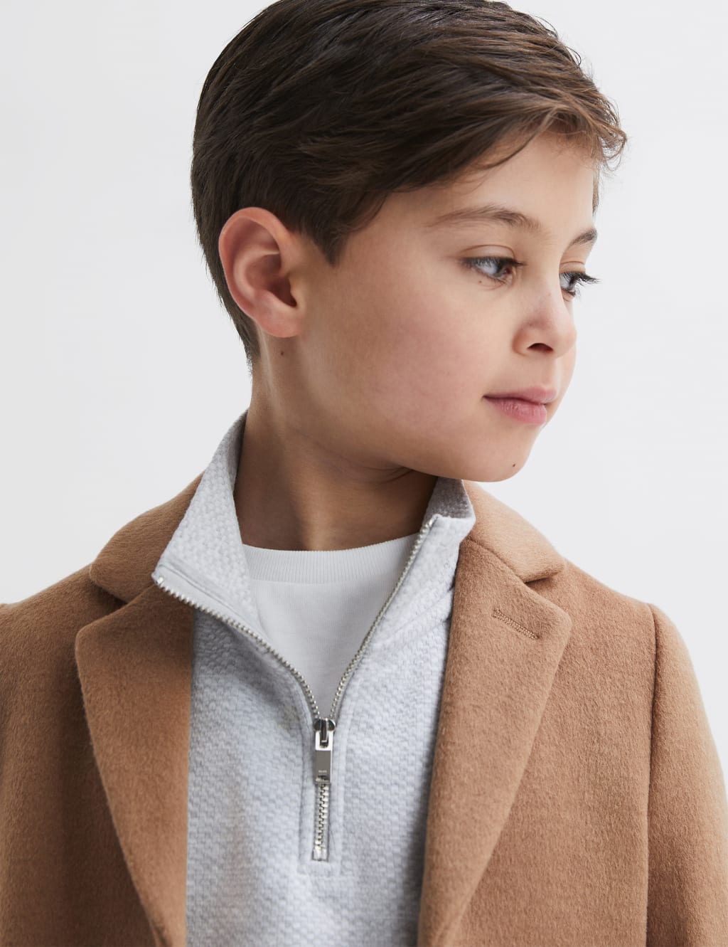 Wool Rich Longline Jacket (3-14 Yrs) 5 of 5