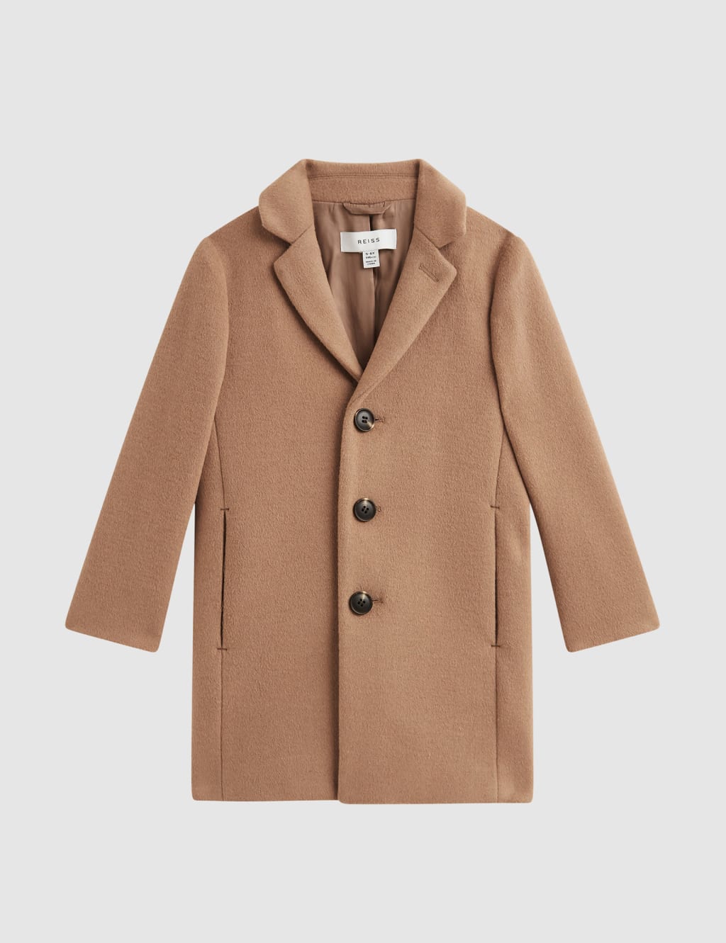 Wool Rich Longline Jacket (3-14 Yrs) 2 of 5