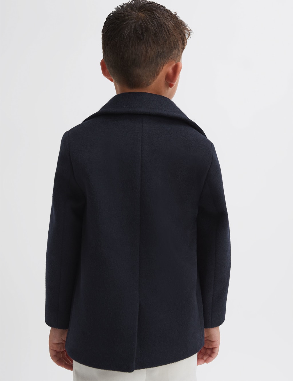 Wool Blend Double Breasted Jacket (4-14 Yrs) 4 of 5