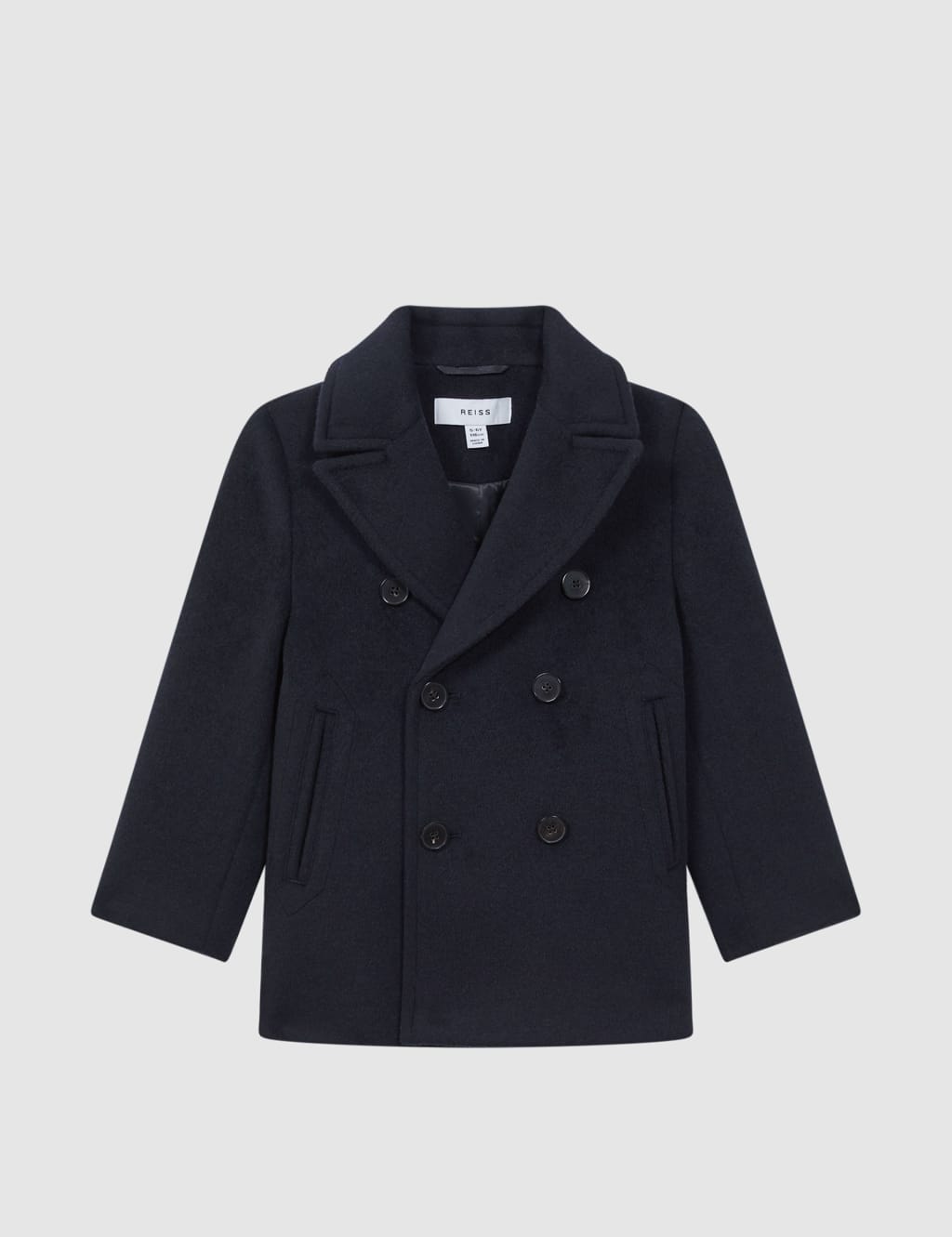 Wool Blend Double Breasted Jacket (4-14 Yrs) 2 of 5