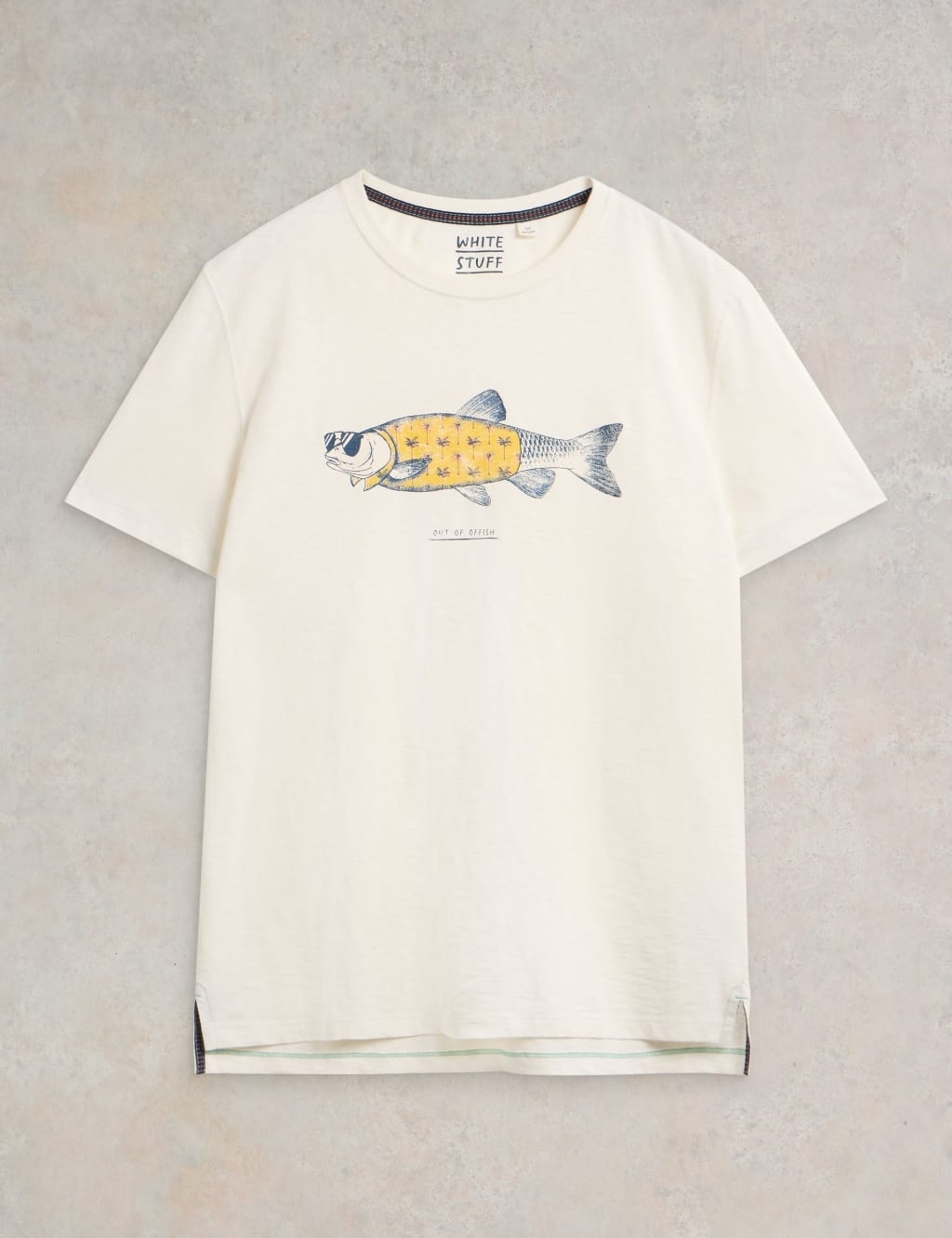 Pure Cotton Out Of Offish T shirt
