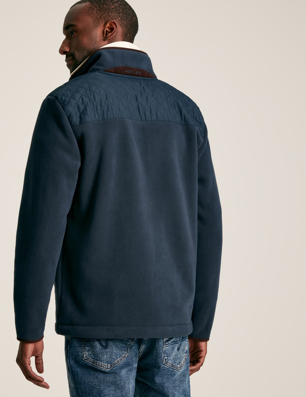Fleece Funnel Neck Zip Up Jacket 4 of 7