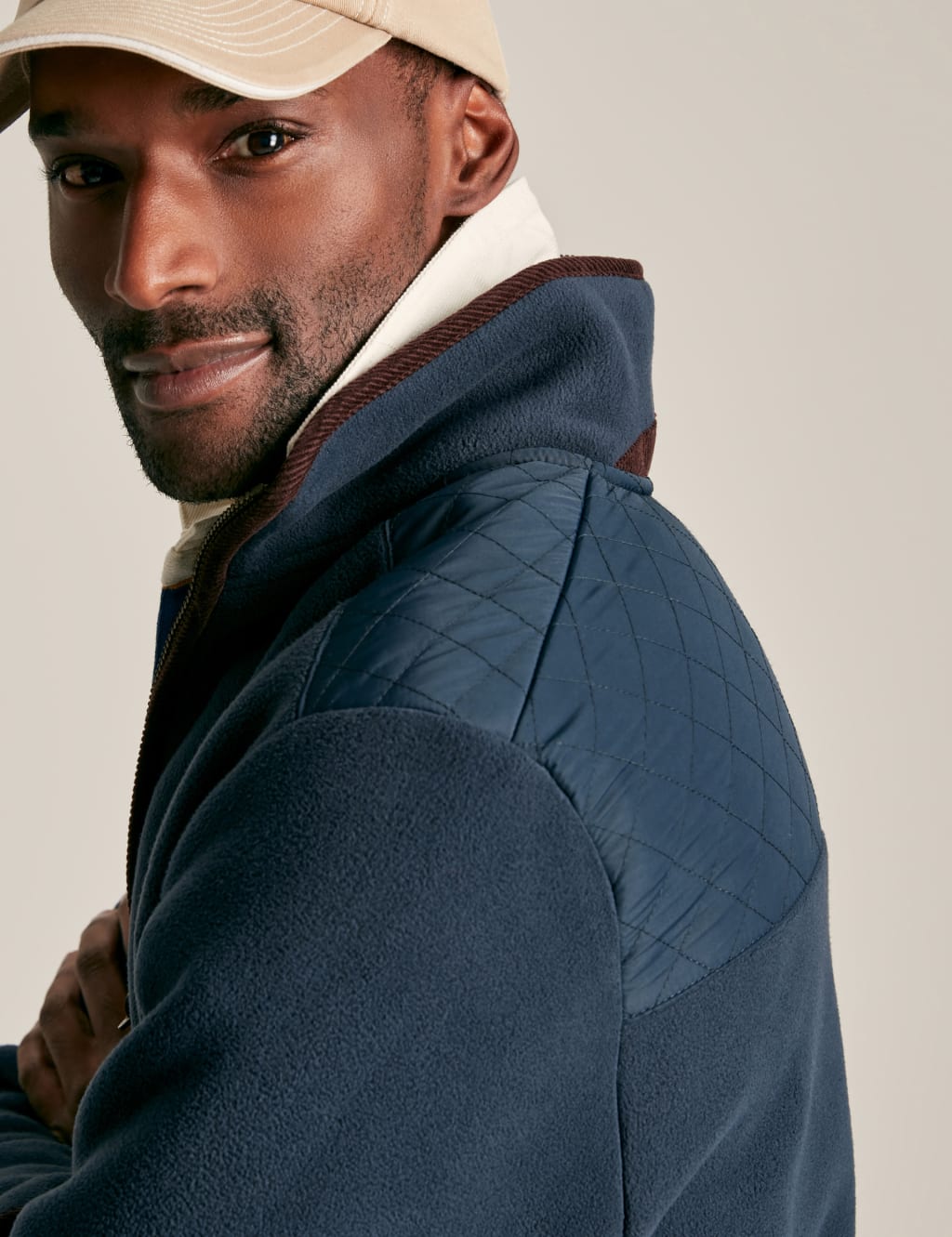 Fleece Funnel Neck Zip Up Jacket 5 of 7
