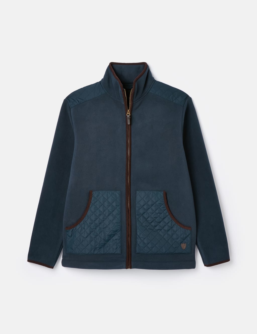 Fleece Funnel Neck Zip Up Jacket 2 of 7