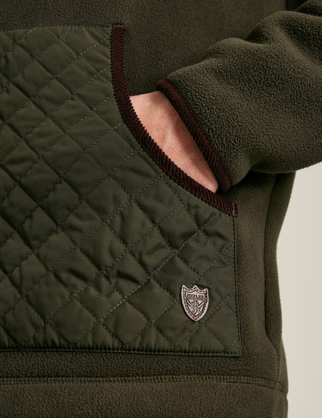Fleece Funnel Neck Zip Up Jacket 6 of 6