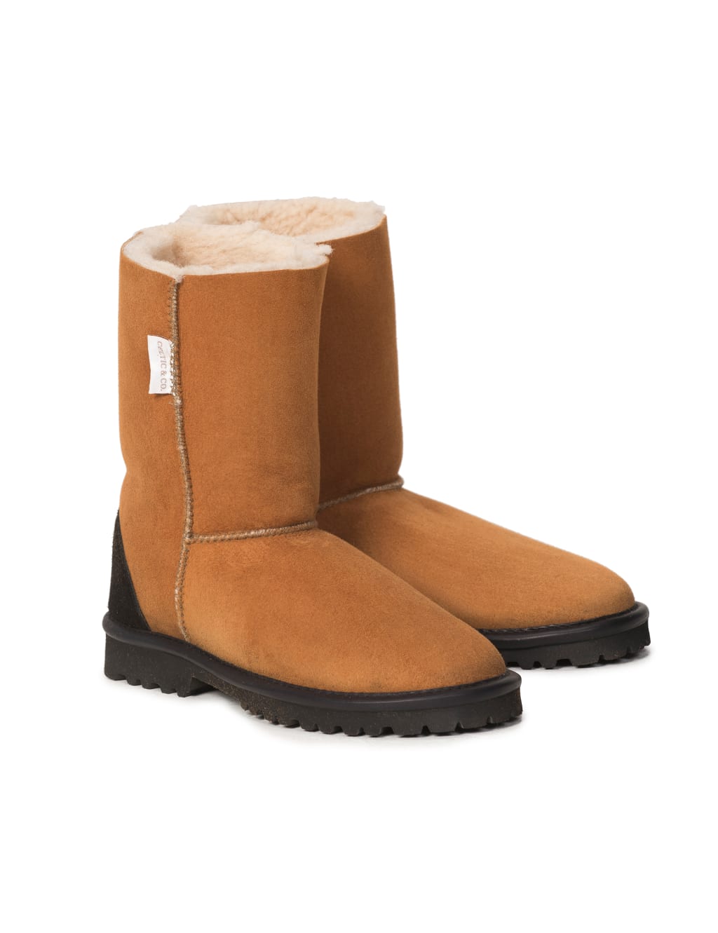 Suede Pull On Boots Celtic Co. M S