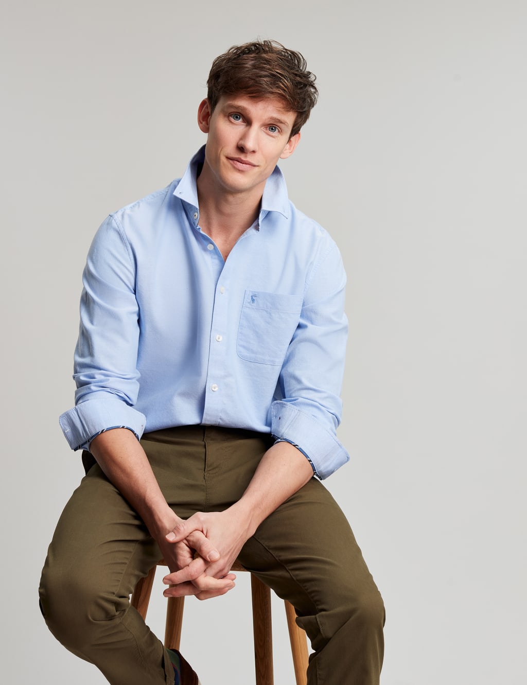 Regular Fit Pure Cotton Oxford Shirt 1 of 7