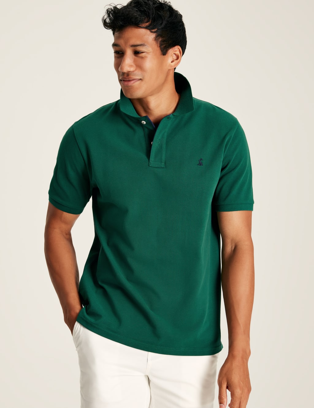 Pure Cotton Pique Polo Shirt 1 of 5