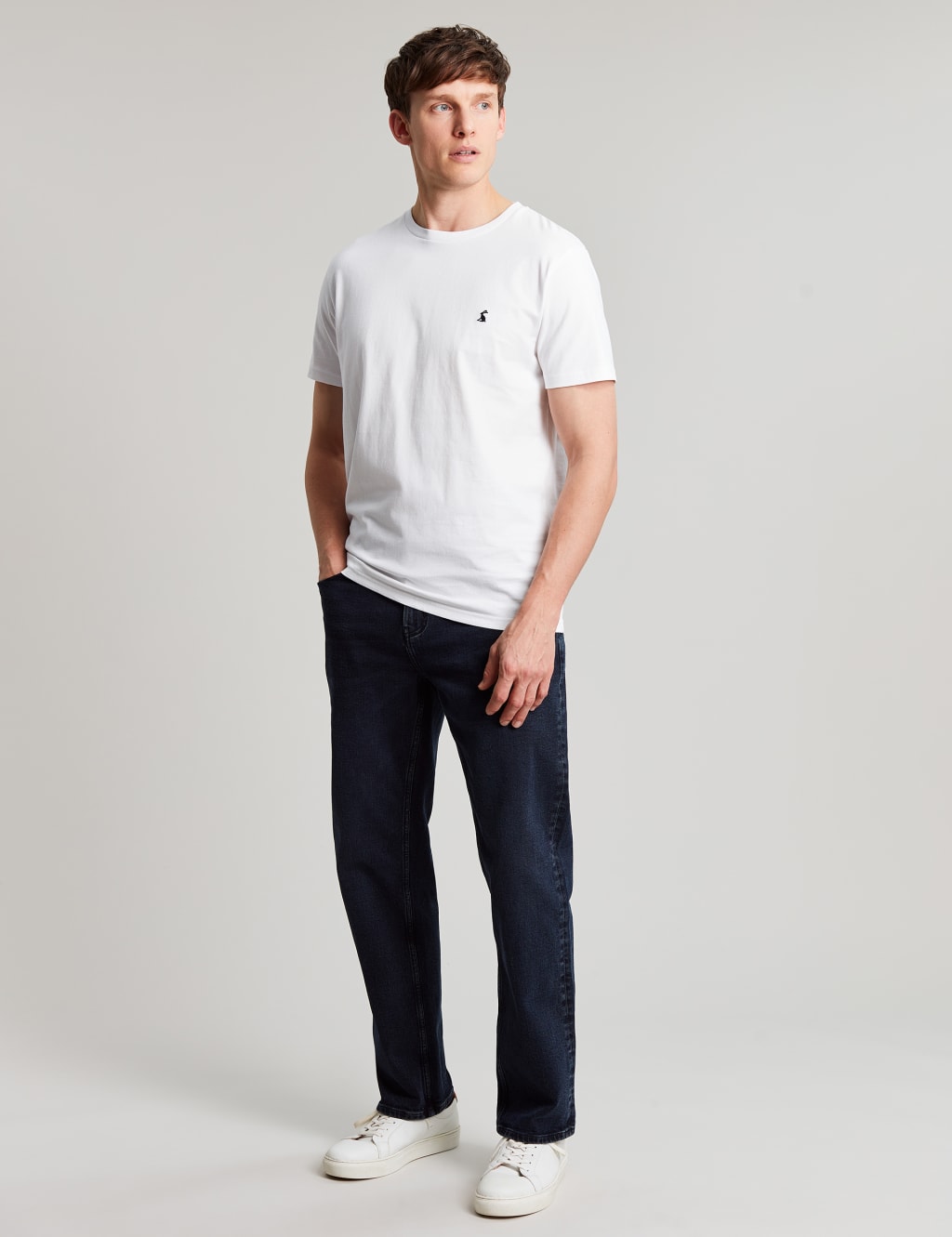 Pure Cotton Jersey Crew Neck T-Shirt 6 of 6