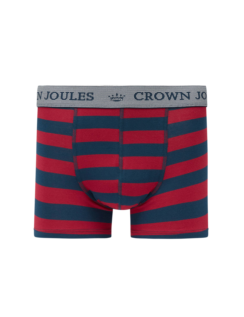 2pk Cotton Rich Crest & Striped Boxers 3 of 4