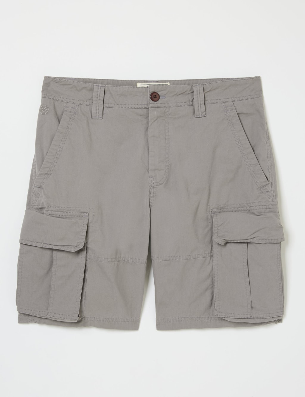 Regular Fit Pure Cotton Cargo Shorts 2 of 4
