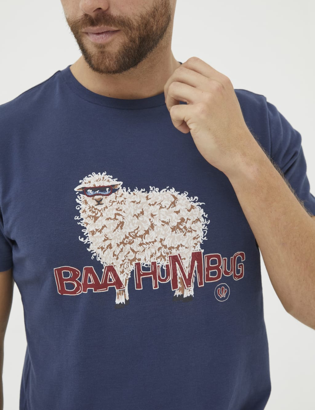 Pure Cotton Baa Humbug Graphic T-Shirt 4 of 4