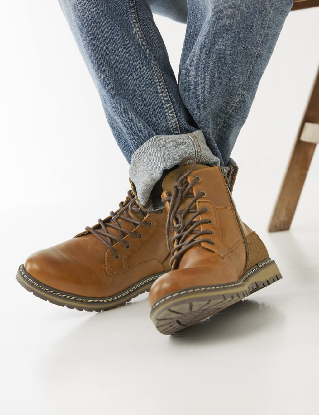 Fatface lace up boots on sale