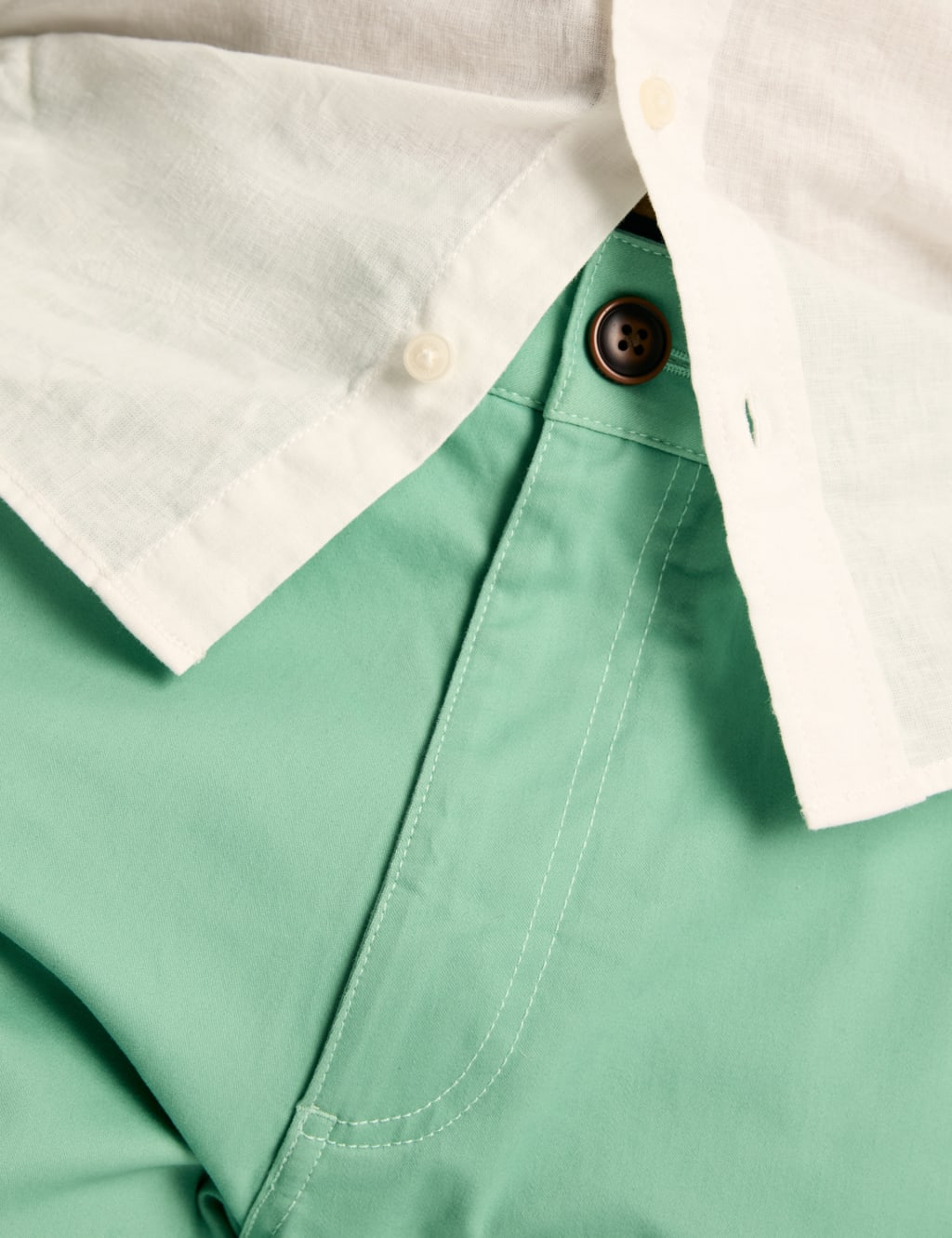 Regular Fit Cotton Rich Chino Shorts 5 of 5