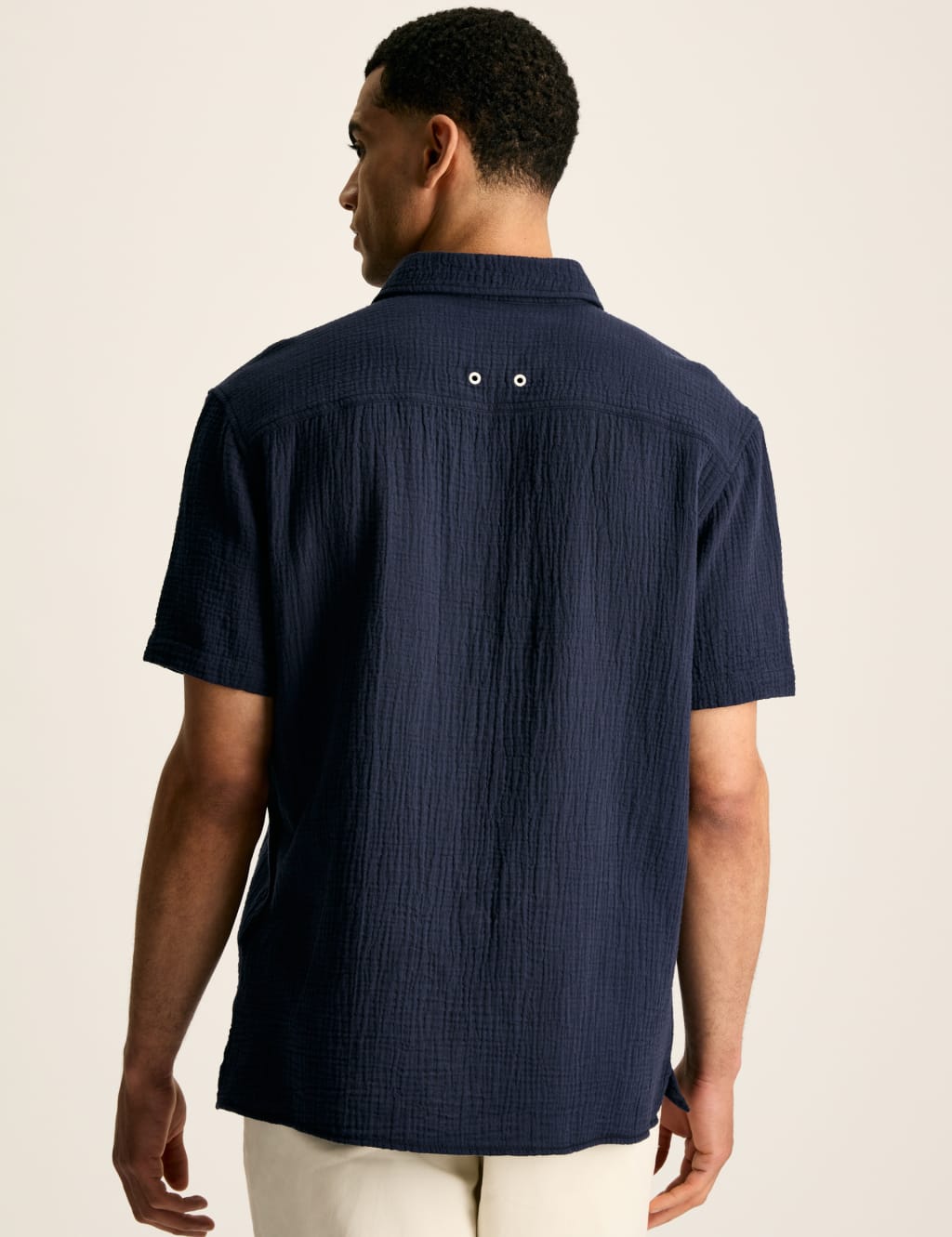 Pure Cotton Textured Polo Shirt 4 of 7