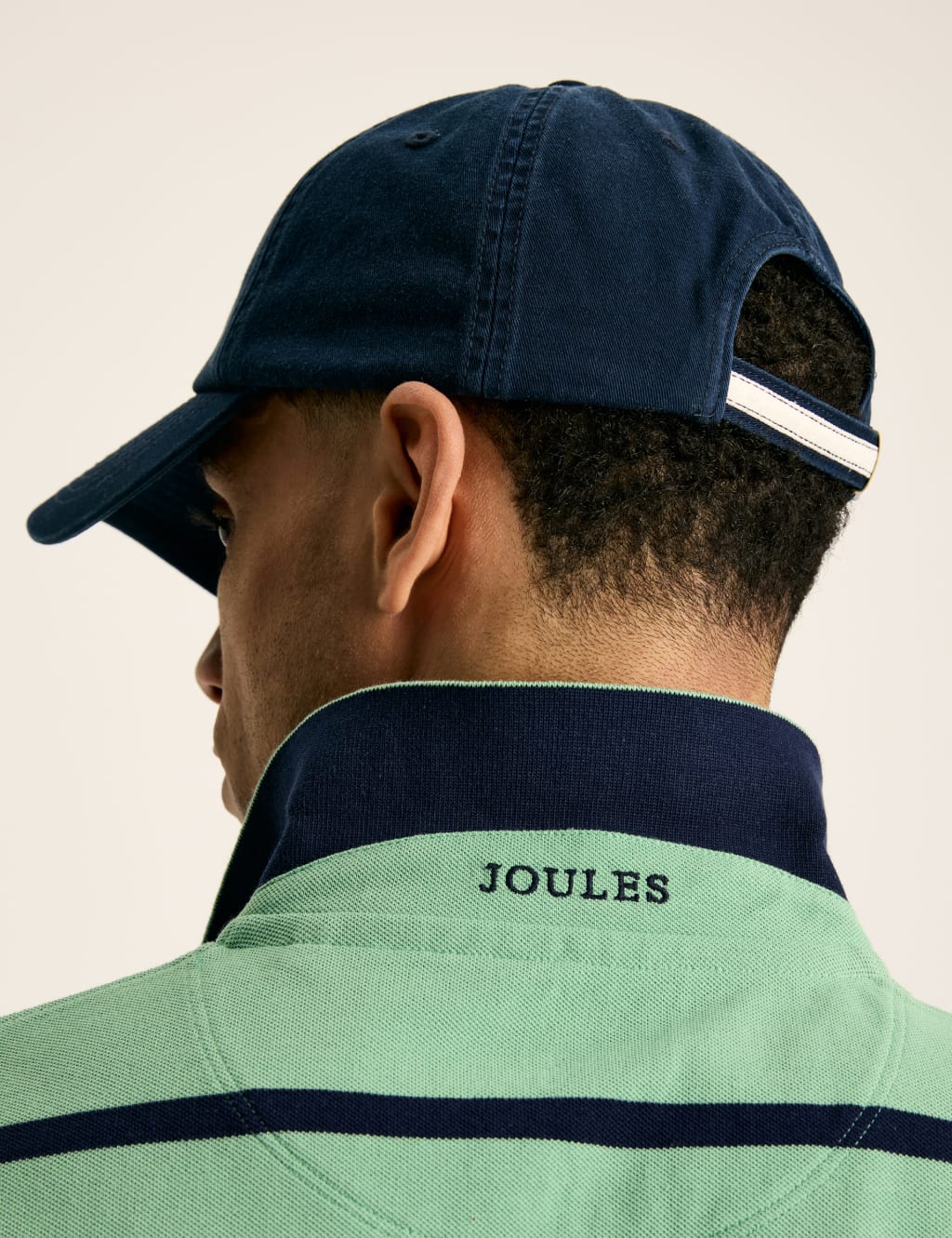 Pure Cotton Striped Polo Shirt 8 of 8