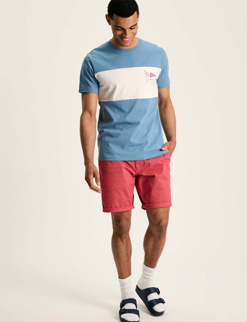 Pure Cotton Colour Block Racquet Club T-Shirt 3 of 6