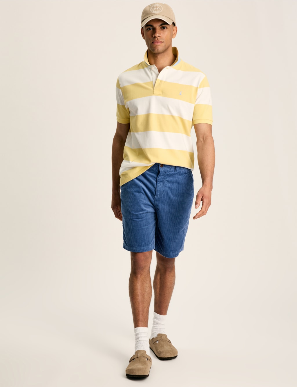 Corduroy Half-Elasticated Waist Shorts 3 of 6