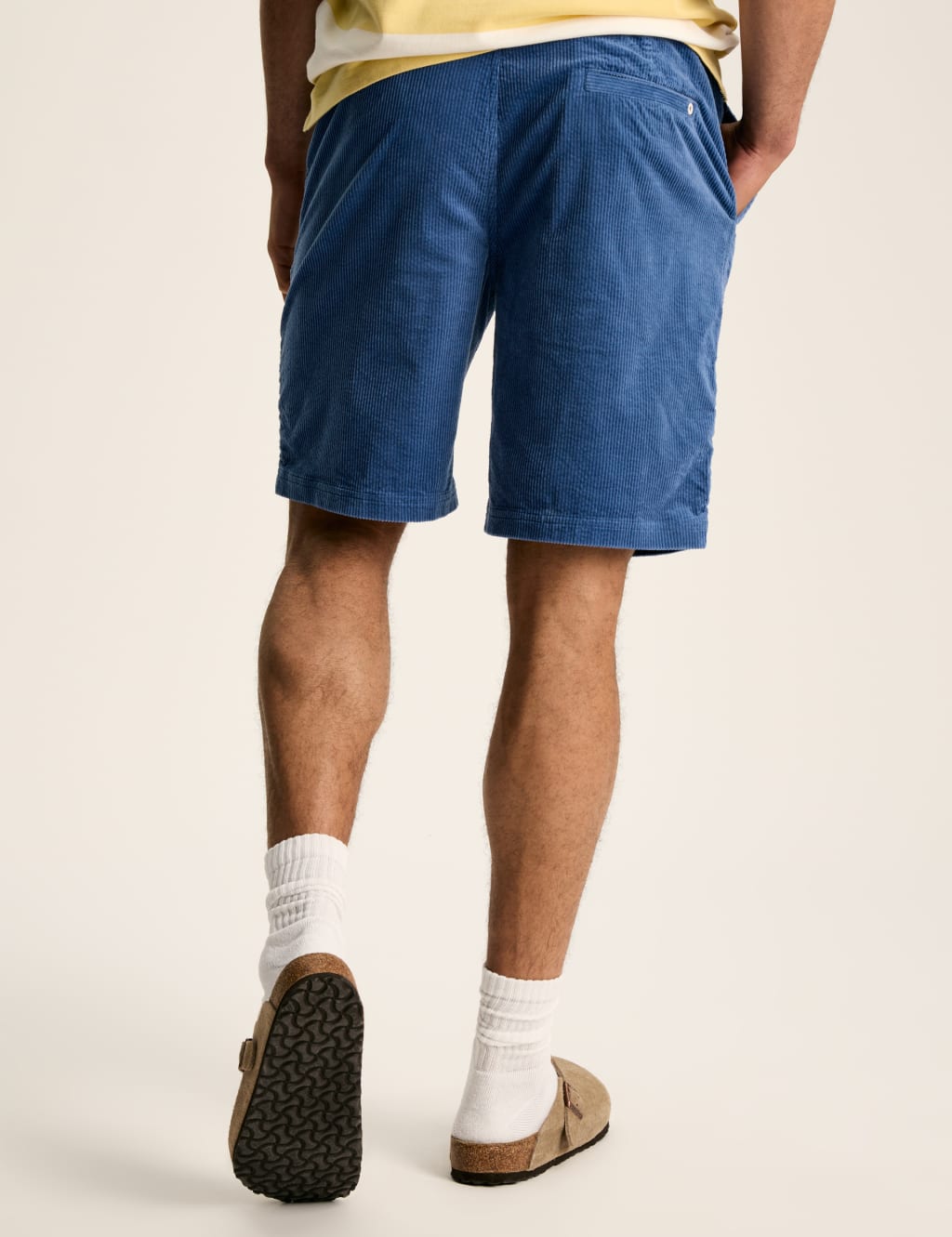 Corduroy Half-Elasticated Waist Shorts 4 of 6