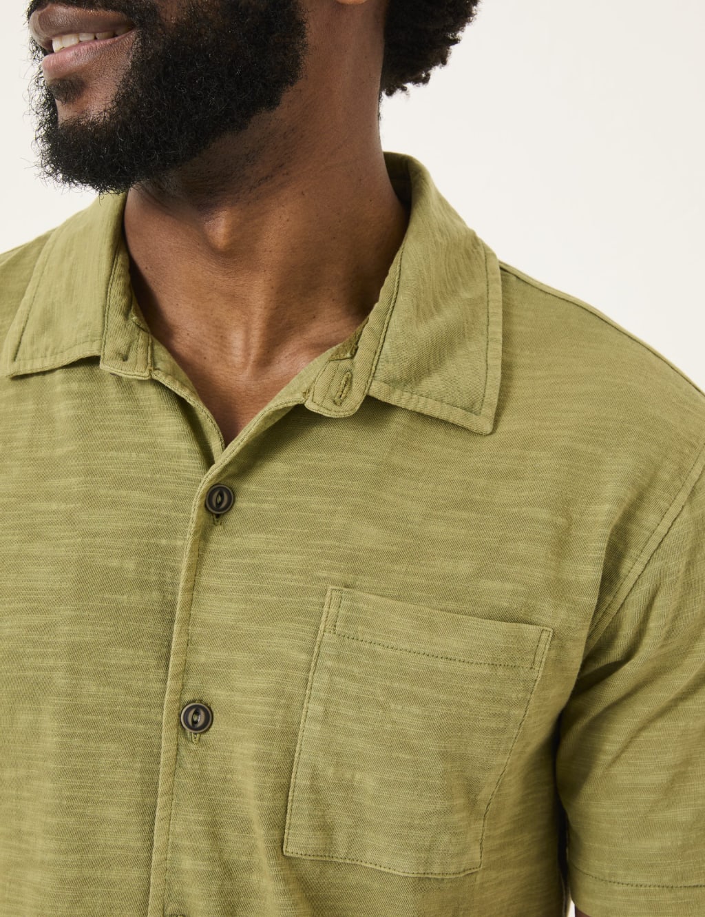 Pure Cotton Jersey Shirt 4 of 5