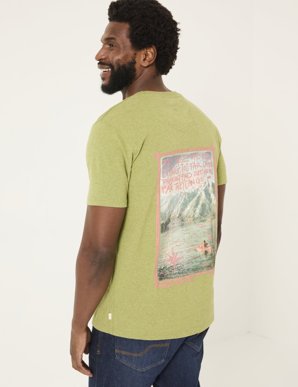 Pure Cotton Kayak Graphic T-Shirt 3 of 6