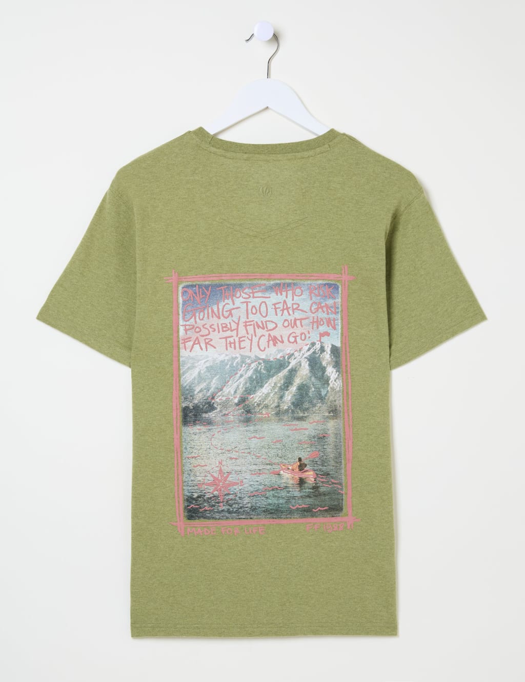 Pure Cotton Kayak Graphic T-Shirt 6 of 6